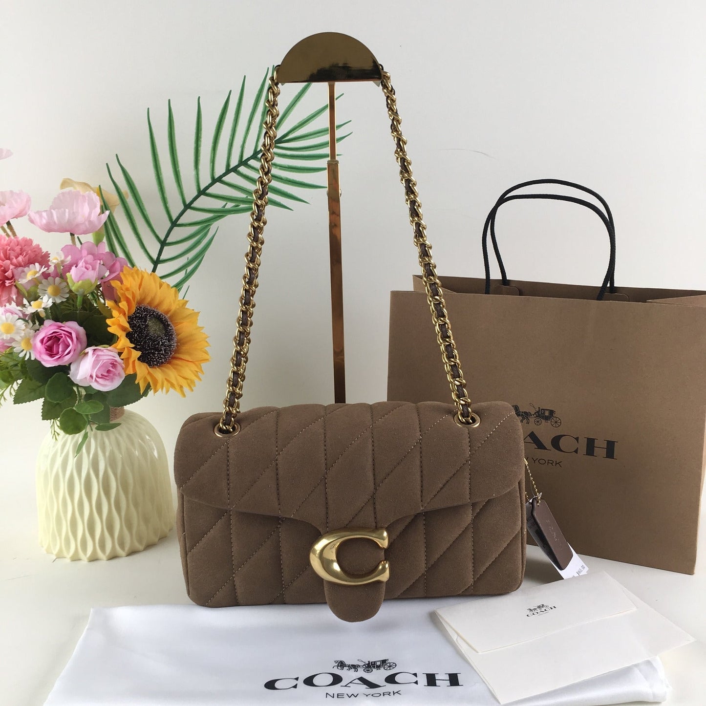 COACH Tabby 20 Shoulder Bag – Quilted Leather CW620 👜
