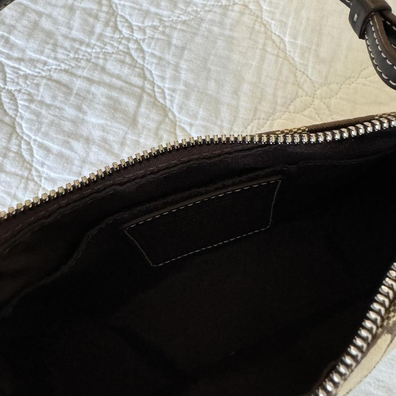 Coach Monogram Mini Baguette Bag