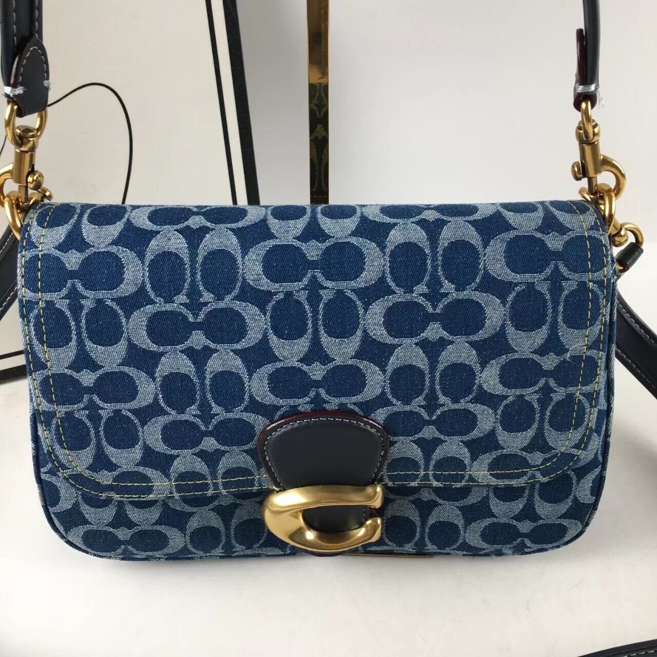 Coach CA105 Tabby Shoulder Crossbody Bag - Signature Denim 💙