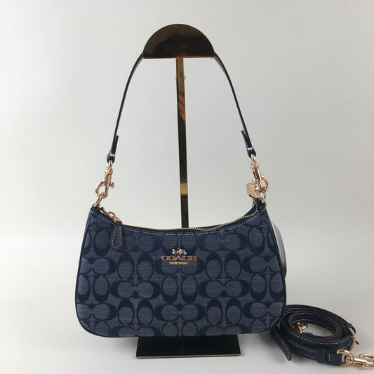 COACH Teri Shoulder Bag Signature Chambray CH139 👜