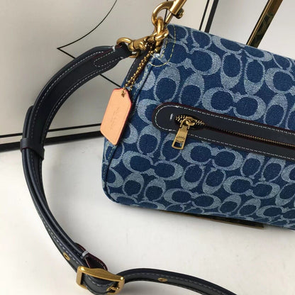 Coach CA105 Tabby Shoulder Crossbody Bag - Signature Denim 💙